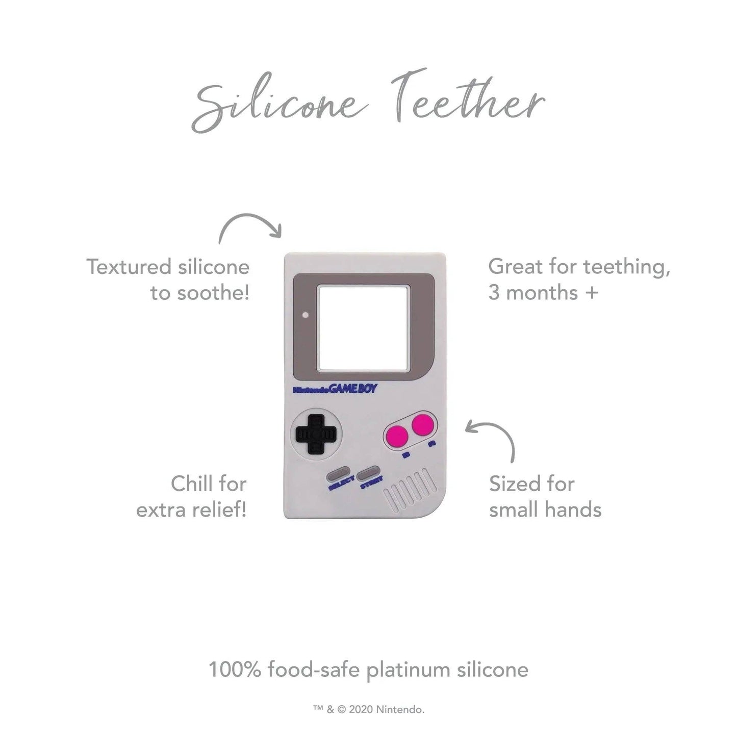 Silicone Teether: Game Boy™ | Bumkins