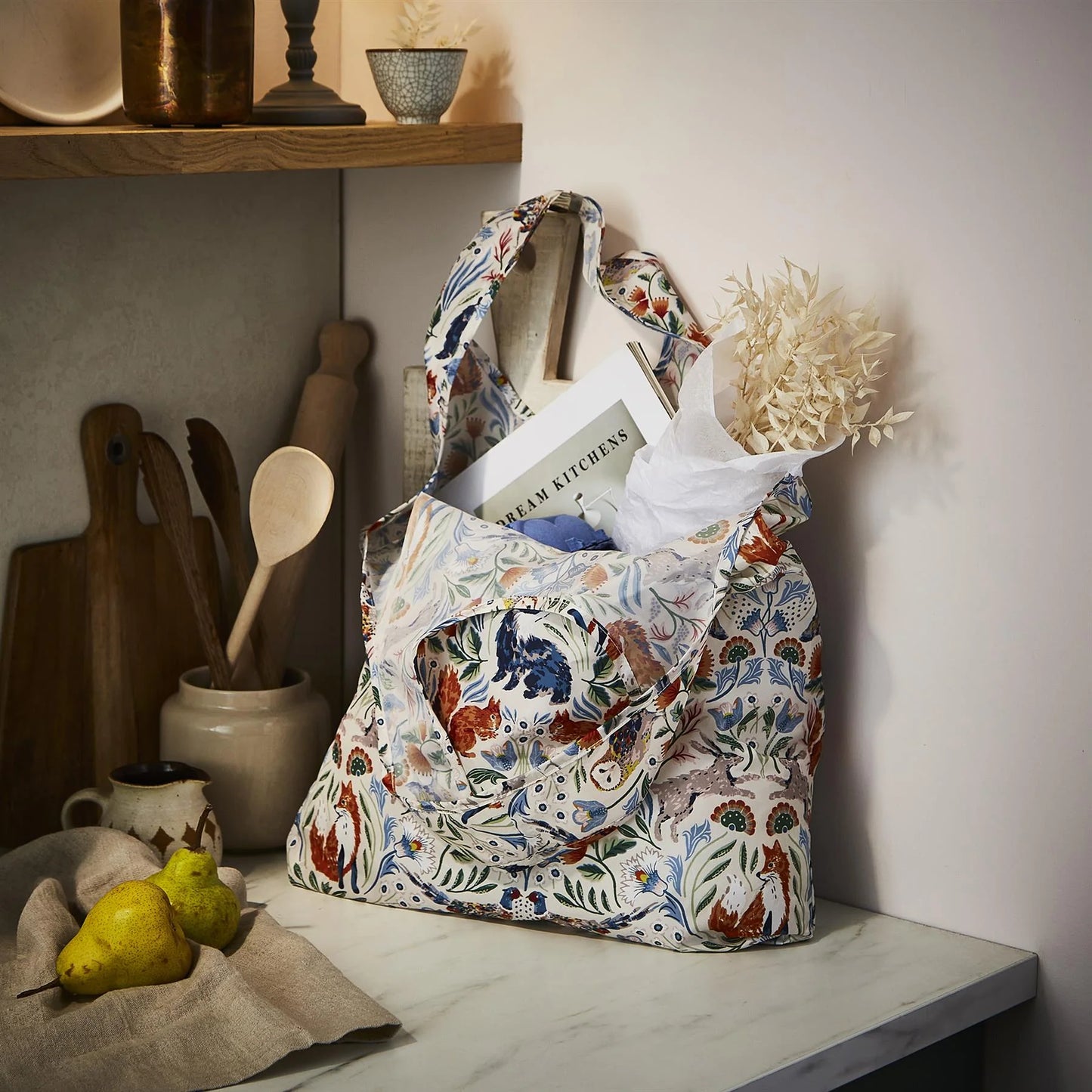 Roll-Up Reusable Bag (Various Prints) | Ulster Weavers