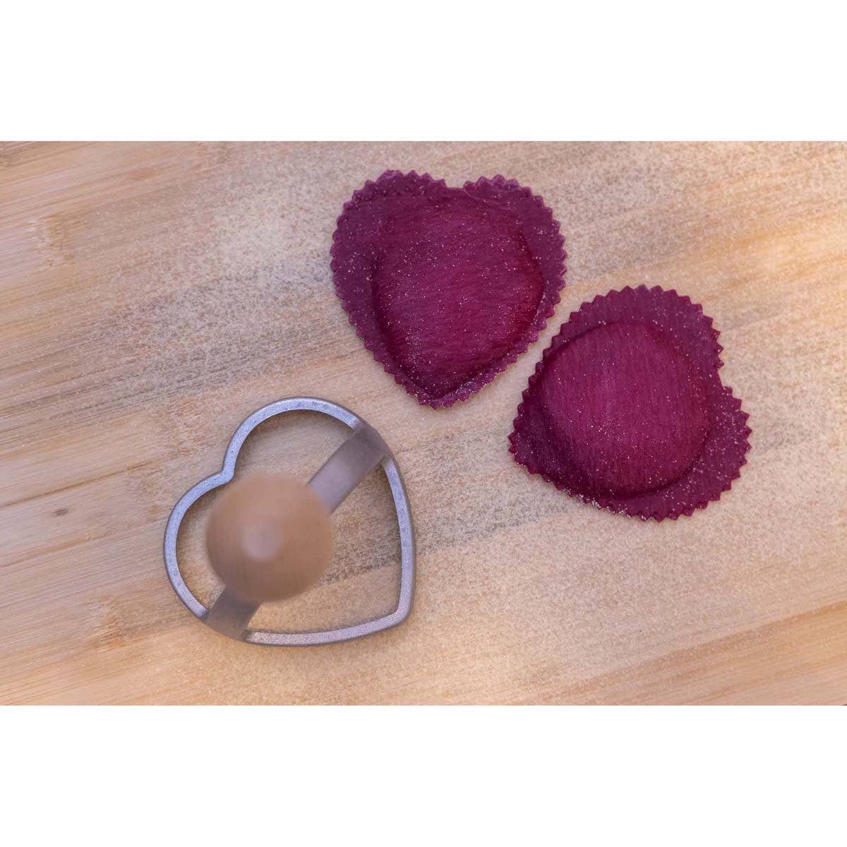 Fante's Heart Ravioli Stamp | HIC Kitchen
