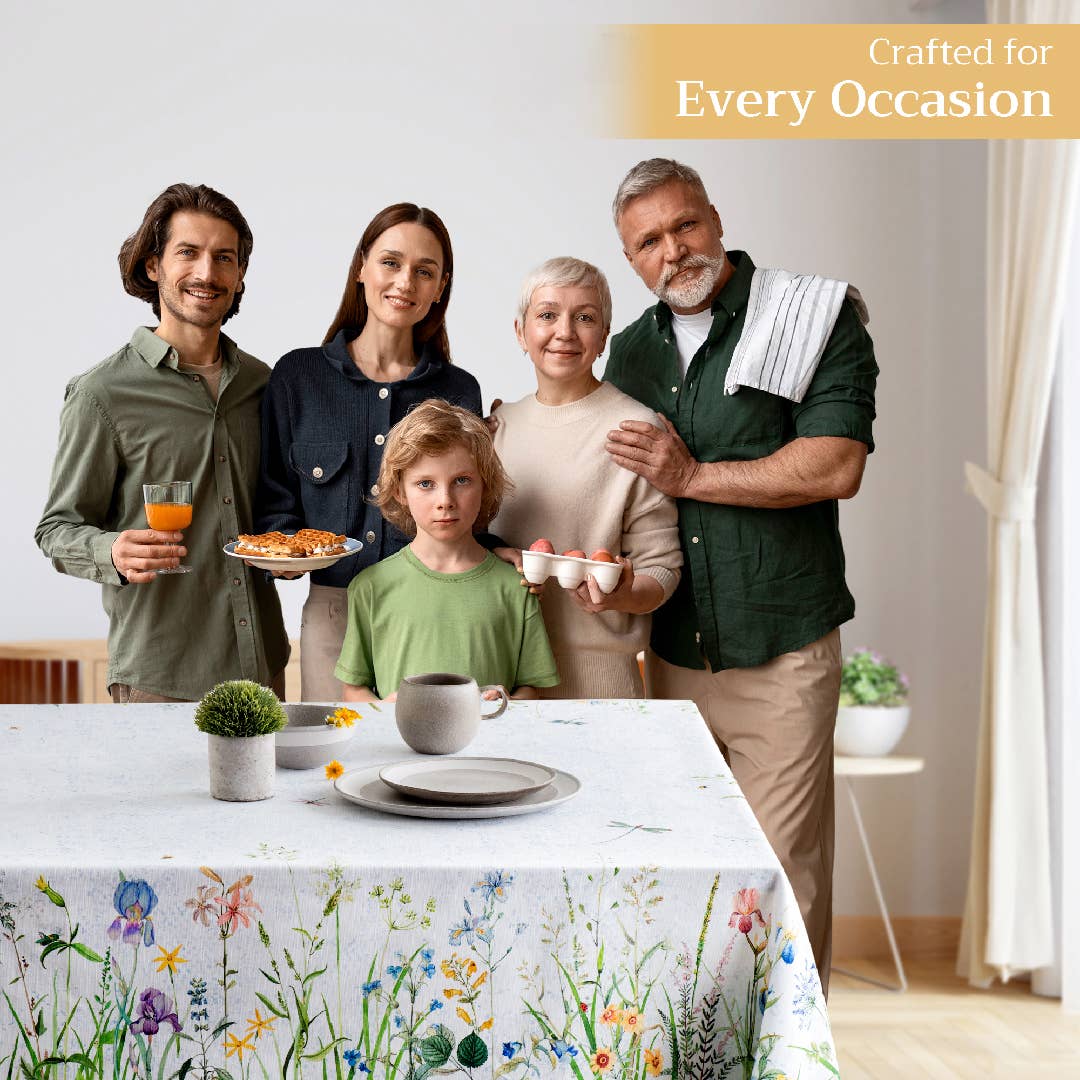 Fleurs De Mai Tablecloth (Various Sizes) | Maison d'Hermine