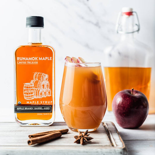Apple Brandy Barrel-Aged Organic Maple Syrup | Runamok
