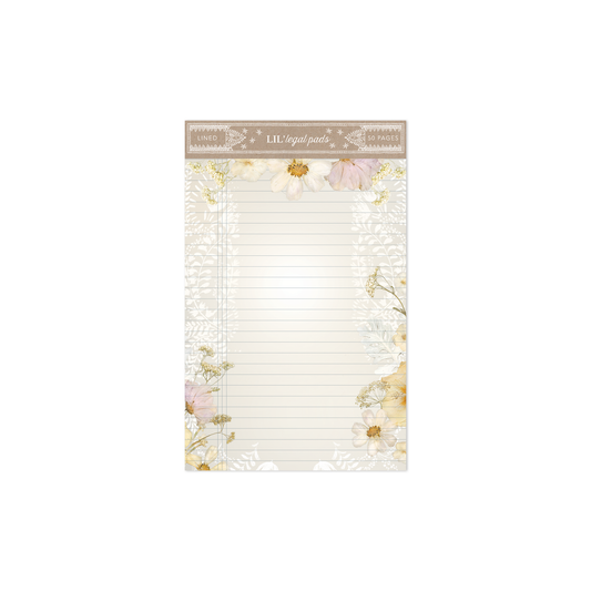 Cosmo Lace Little Legal Pad | Papaya