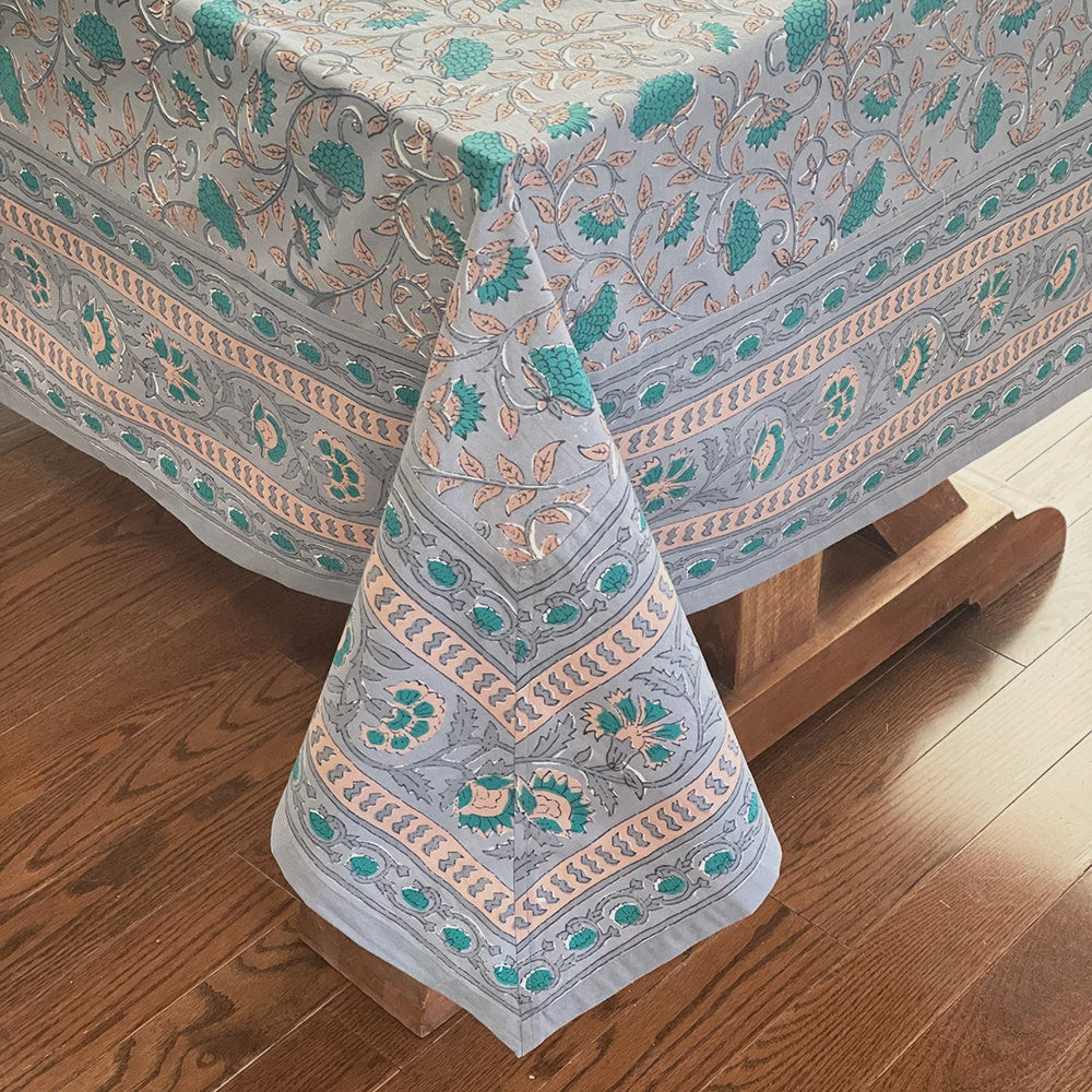 Henna Tablecloth | Mahogany