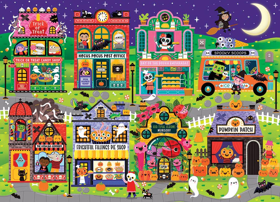 Boo Town 350pc Family Puzzle | Cobble Hill Puzzles