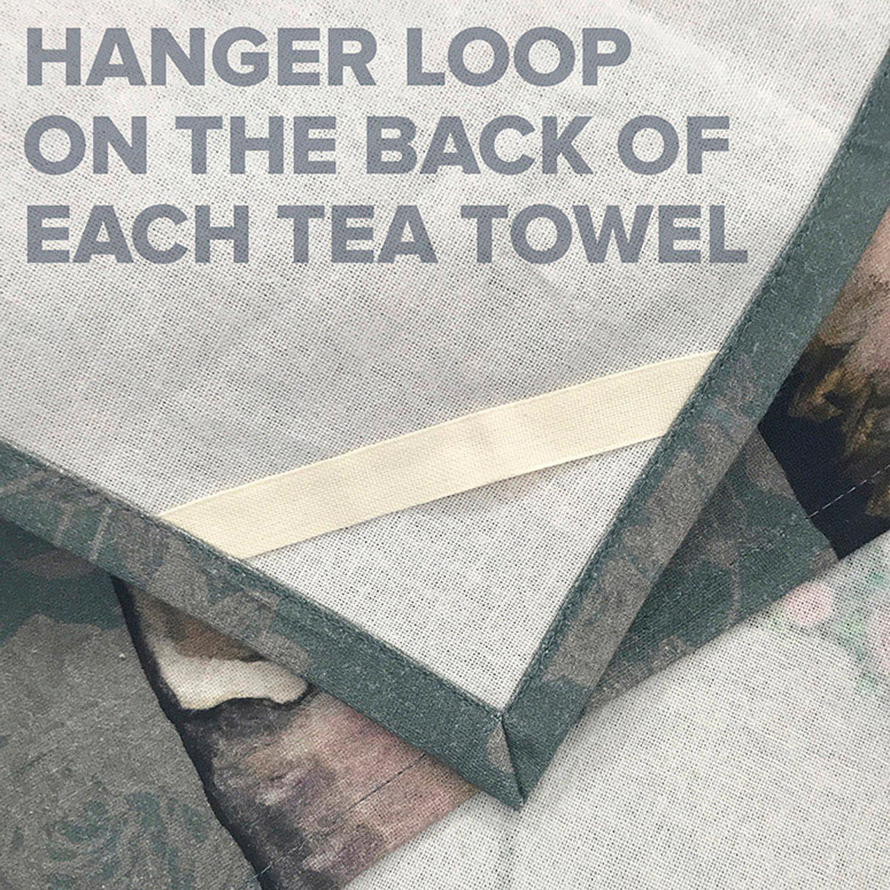 Cotton Printed Tea Towel (Various Prints) | Greenbox Art