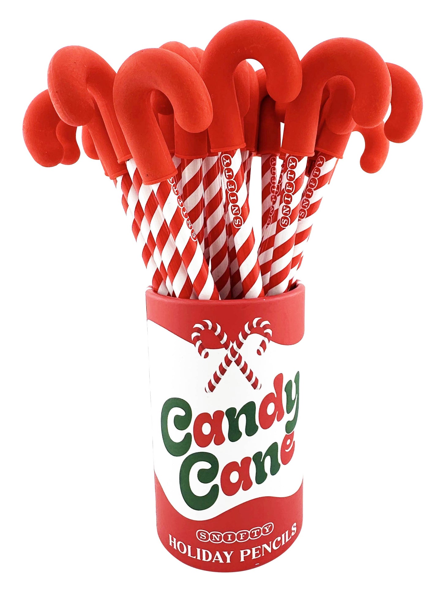 Candy Cane Holiday Pencils | Snifty