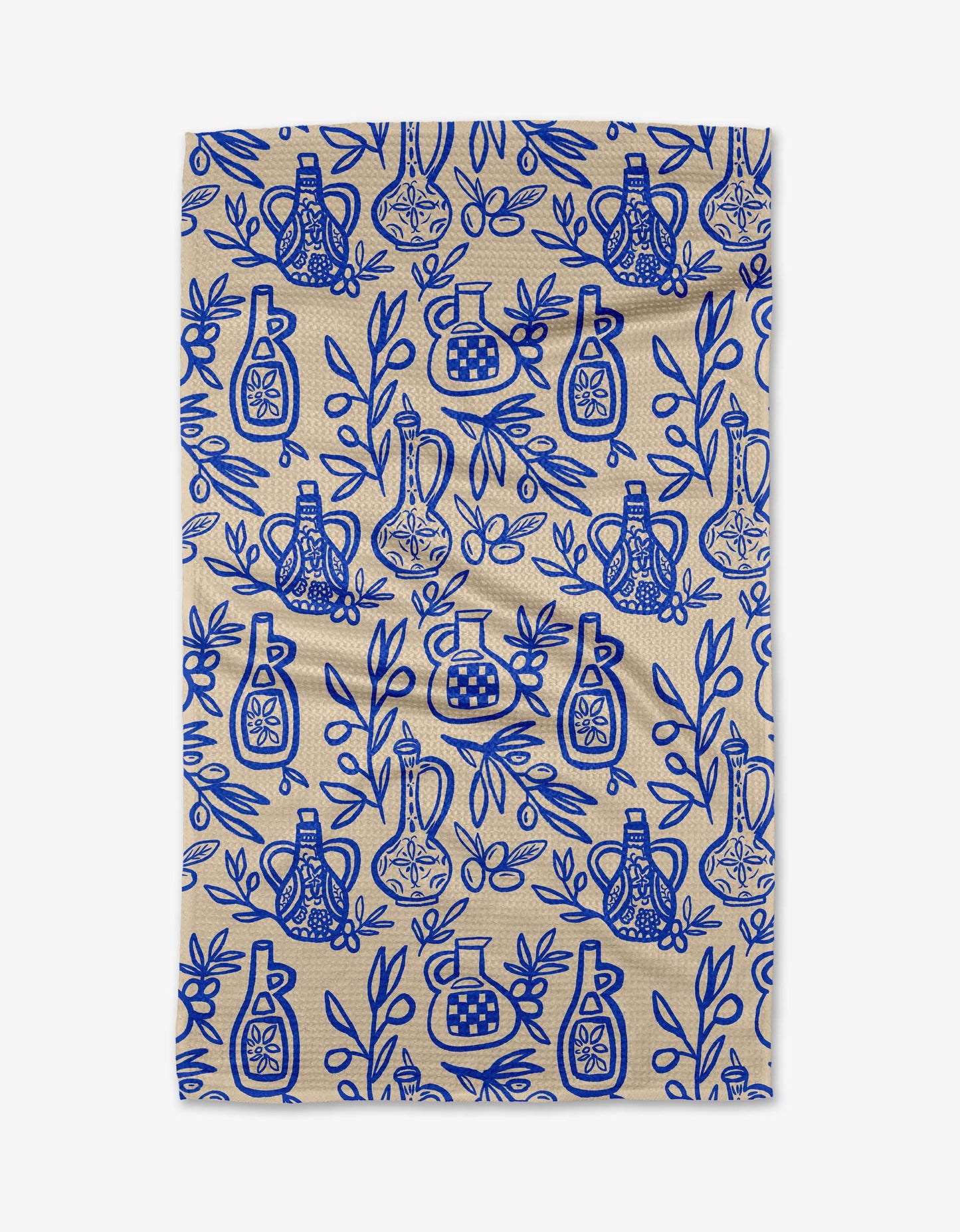 Mediterranean Pour Tea Towel | Geometry