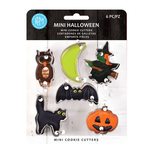 Mini Halloween Cookie Cutter Set | R&M International