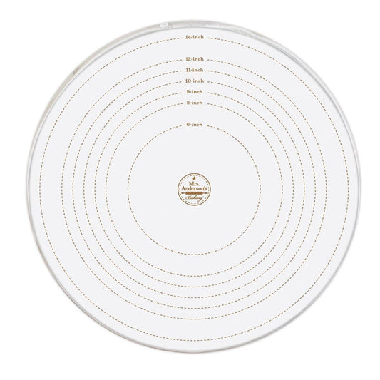 Mrs. Anderson's Baking Silicone 16.5" Pie Crust Maker Bag | HIC Kitchen