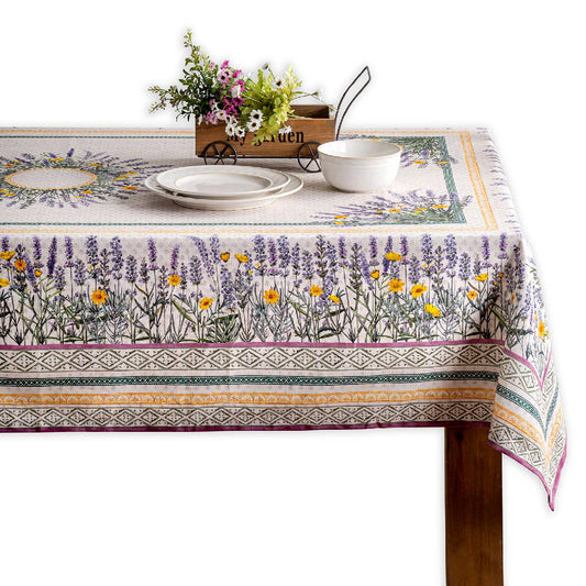 Fanny Lavender Tablecloth (Various Sizes) | Maison d'Hermine