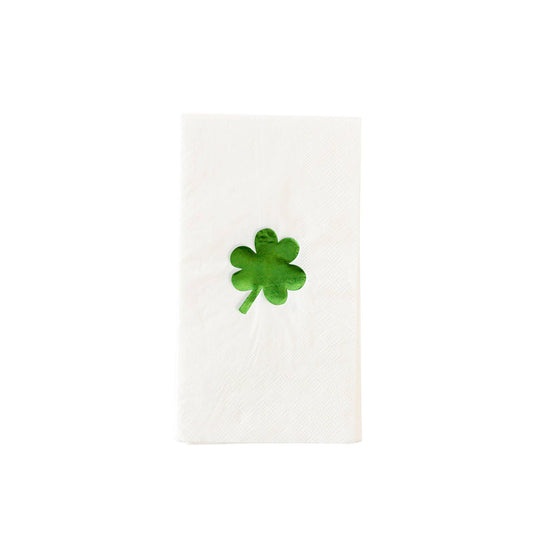 Shamrock Guest Napkin | My Mind's Eye