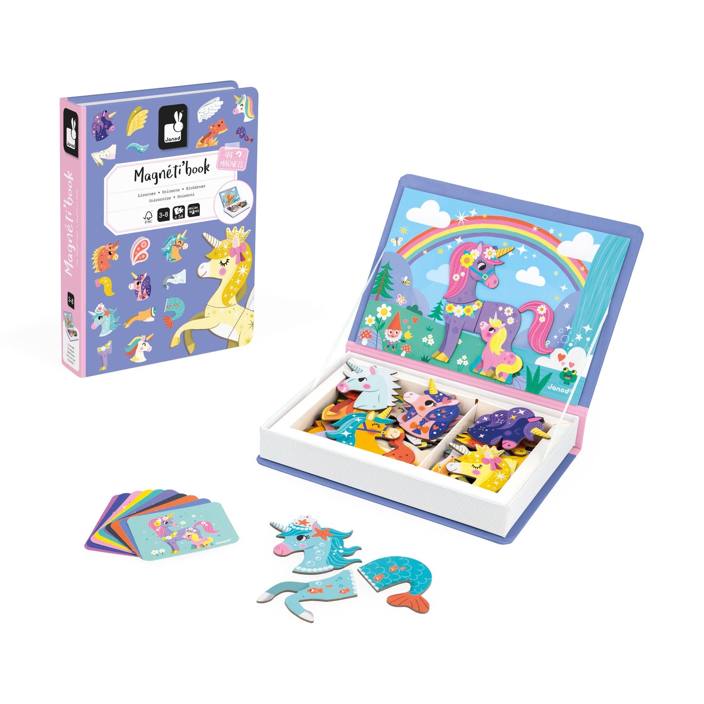 Magneti'book - Unicorns | Janod