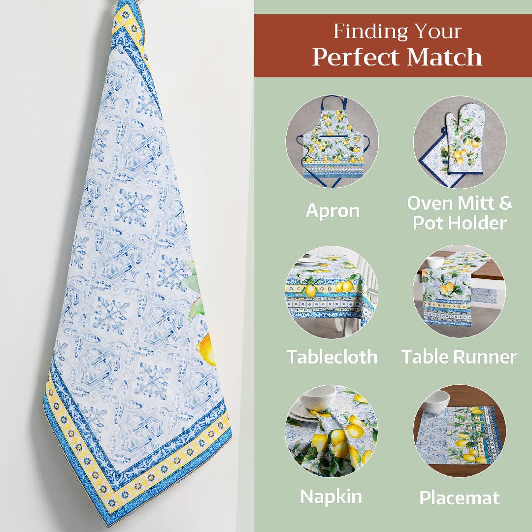 Citrus Kitchen Towels - Set Of 3 | Maison d'Hermine