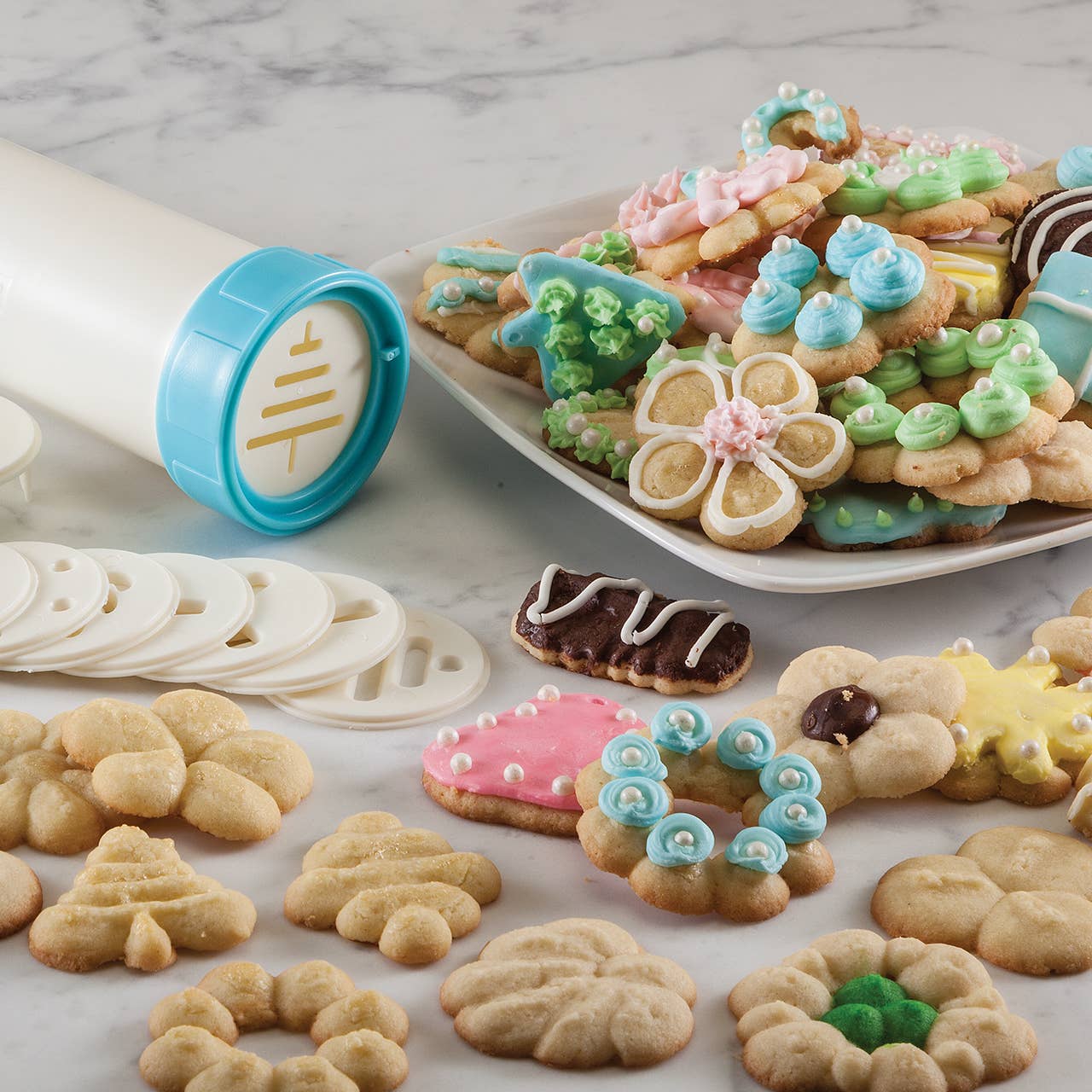 Easy Action Cookie Press & Food Decorator | Gourmac