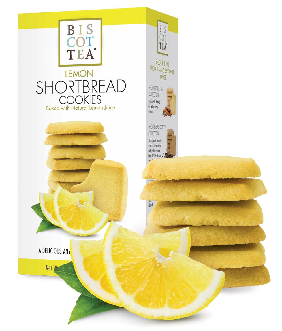 Lemon Shortbread | Biscottea Baking Co.