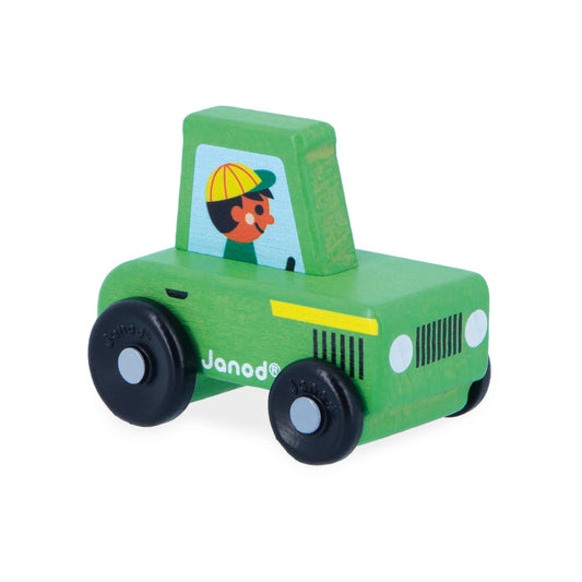 Crossroads Countryside Green Tractor | Janod