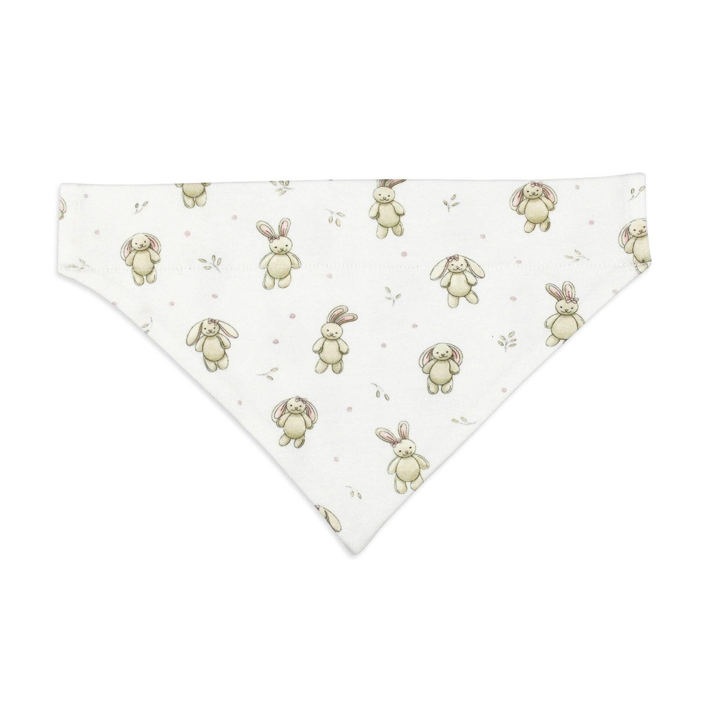 Printed Pet Bandana in Bunny Biscuit | L'ovedbaby