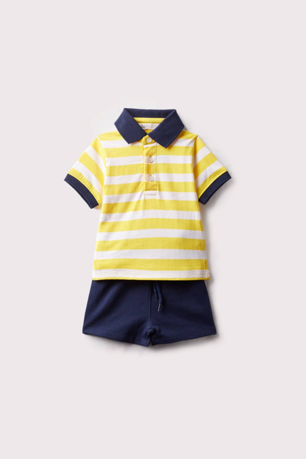 Yellow and Navy 2-Piece Set | Street Monkey Spain