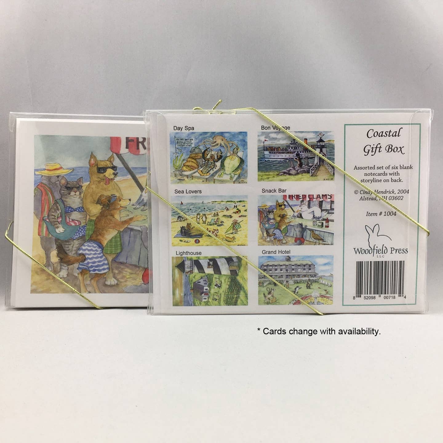 Coastal Assortment Boxed Notes | Woodfield Press