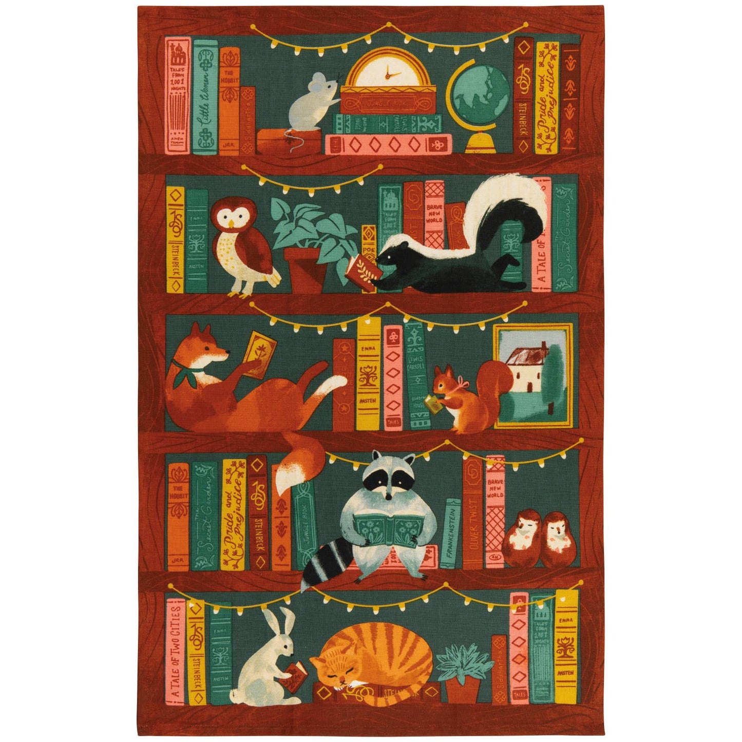 Book Club Dishtowel | Danica