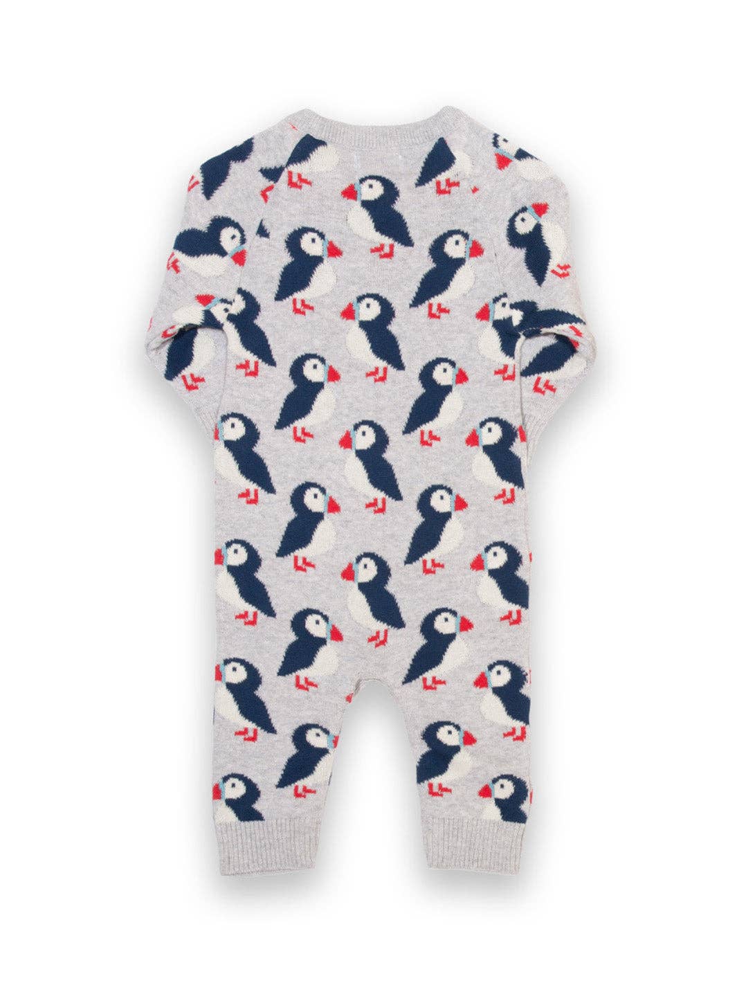 Organic Cotton Puffin Knit Romper | Kite Clothing UK