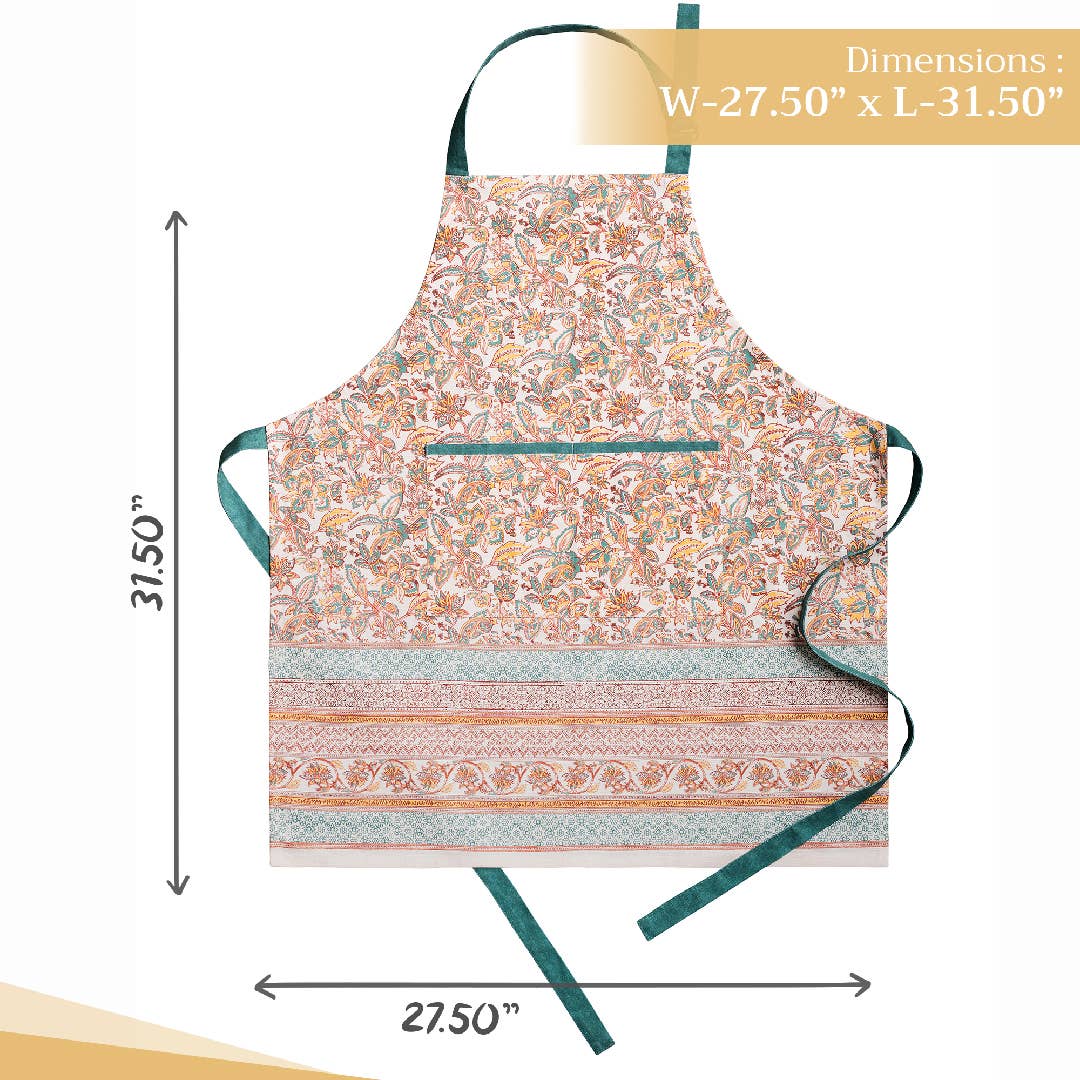 Nila Cotton Apron | Maison d'Hermine