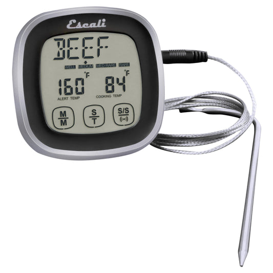 Escali Touch Screen Thermometer and Timer | Kitchen Supply Brands