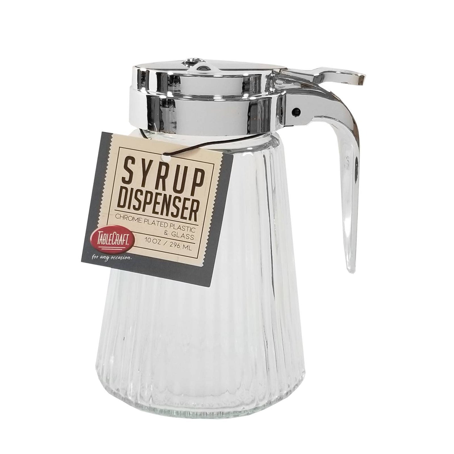 10 oz Fluted Syrup Dispenser | TableCraft
