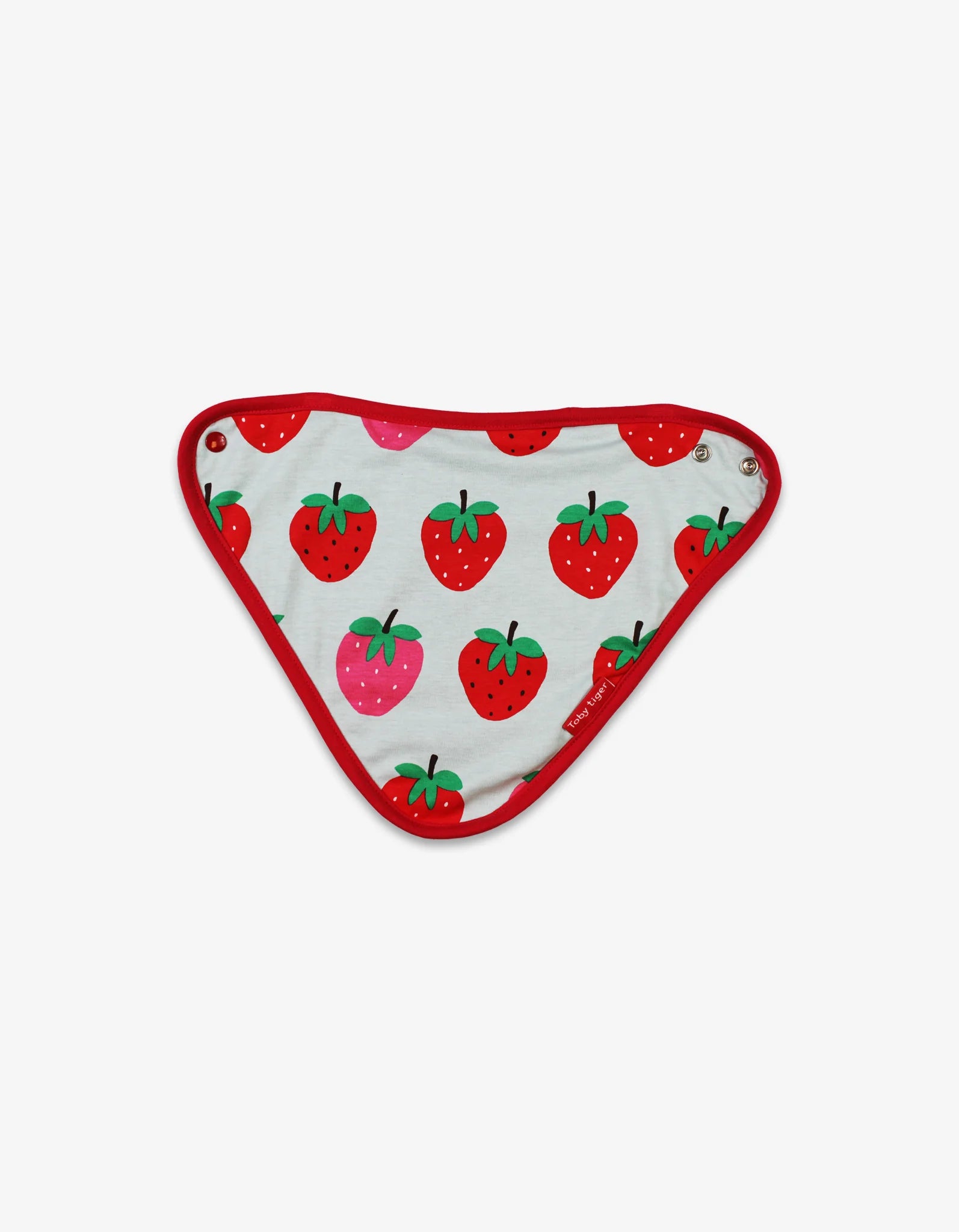Stawberry Dribble Bib | Toby Tiger Organic