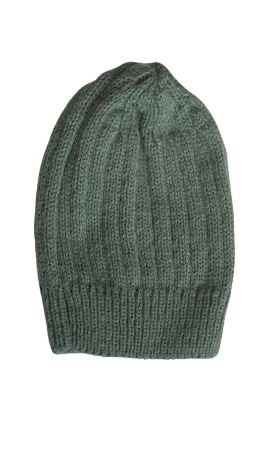 Green Knitted Baby Romper and Beanie Set | Himmelberg Baby