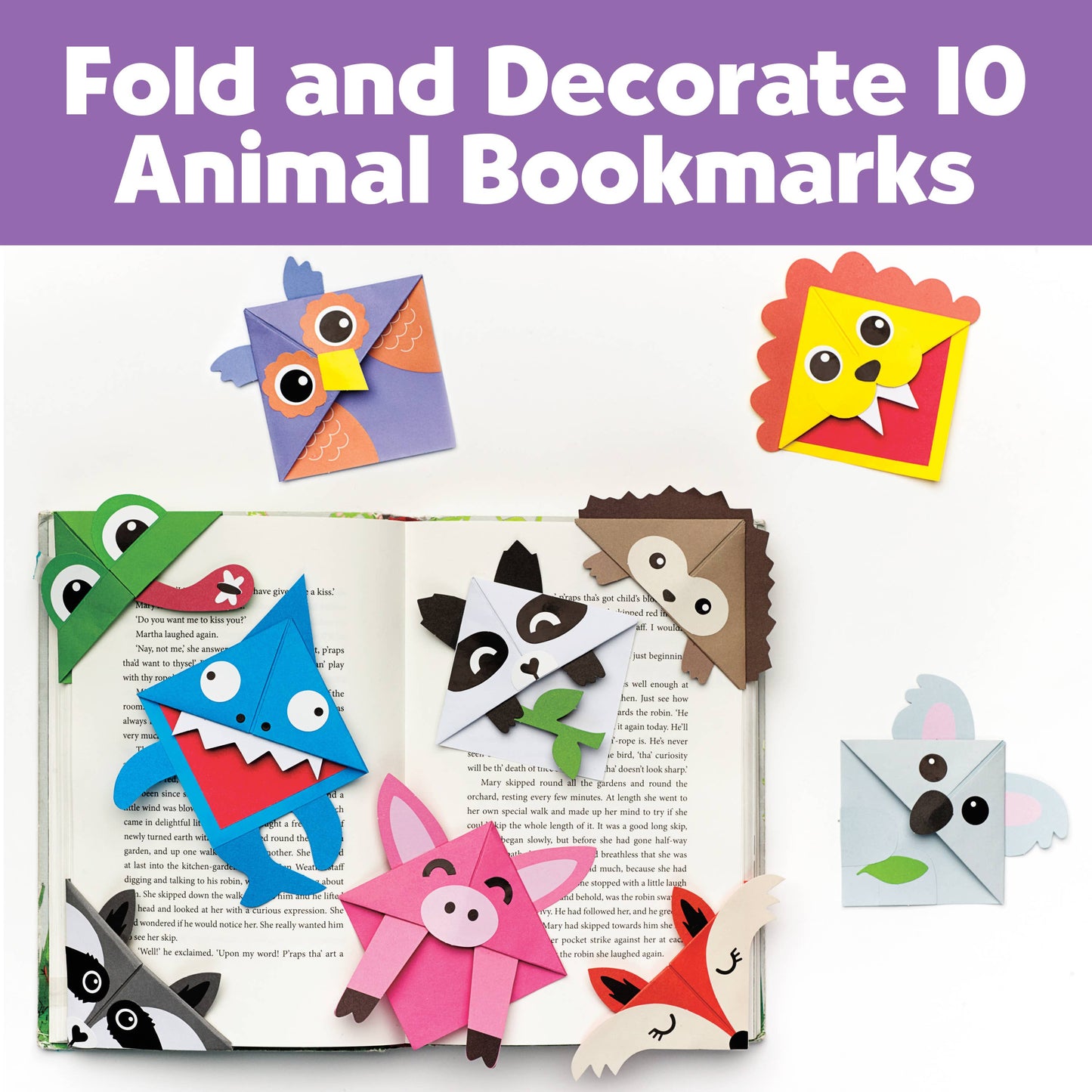 Corner Creature Bookmarks Mini Craft Kit | Faber-Castell