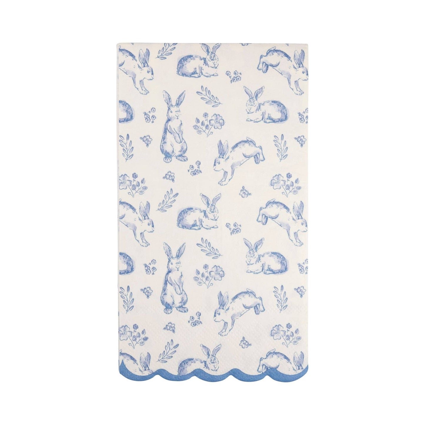 Bunny Toile Guest Napkin | My Mind's Eye
