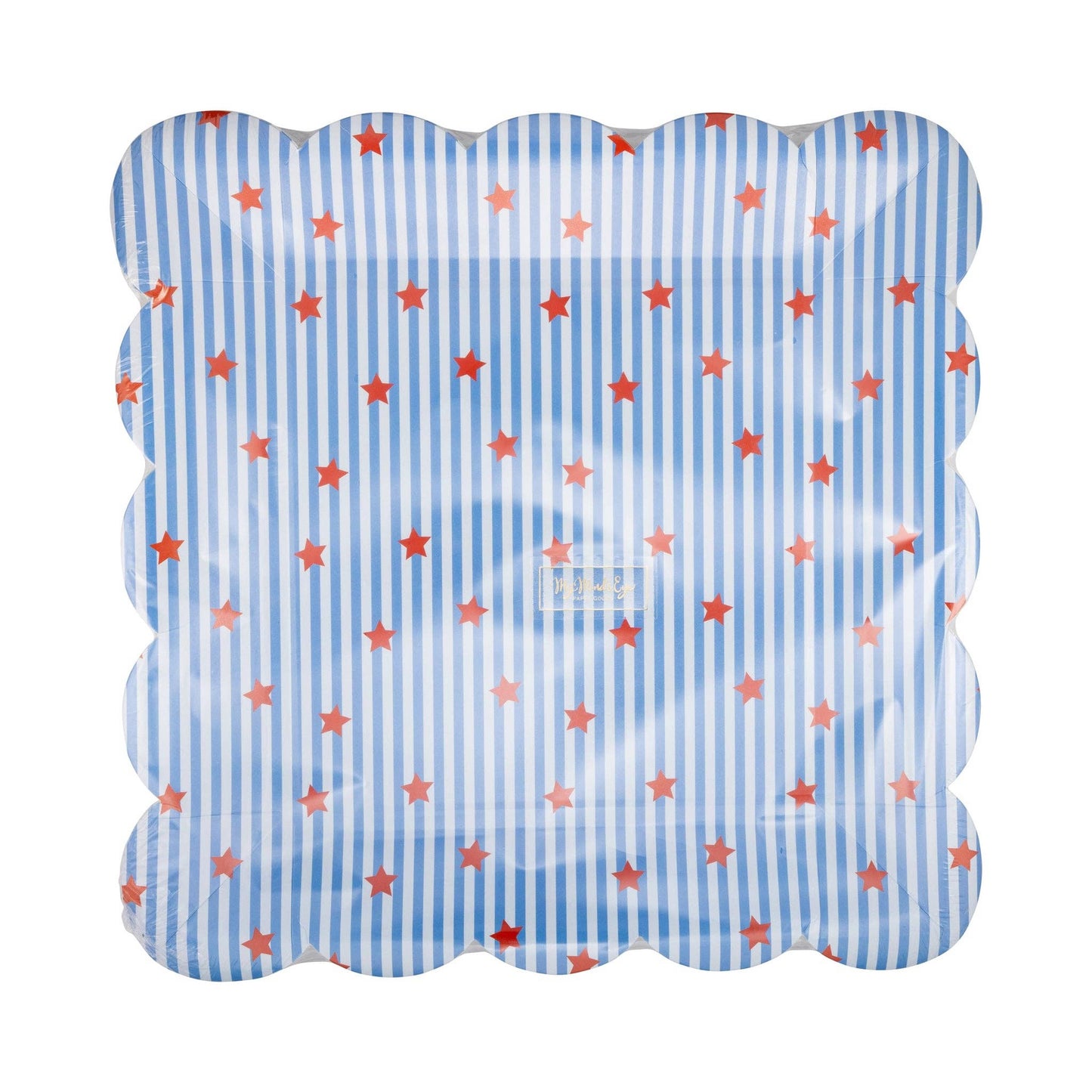 Stripes and Stars Paper Plate | My Mind's Eye