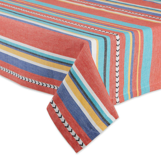 Verano Stripe Tablecloth | DII