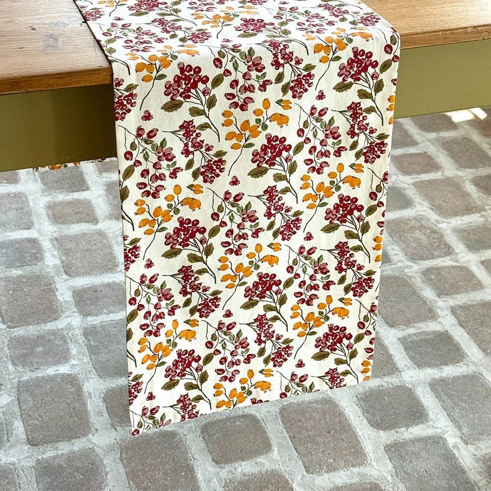 Warm Berry Runner | Mahogany