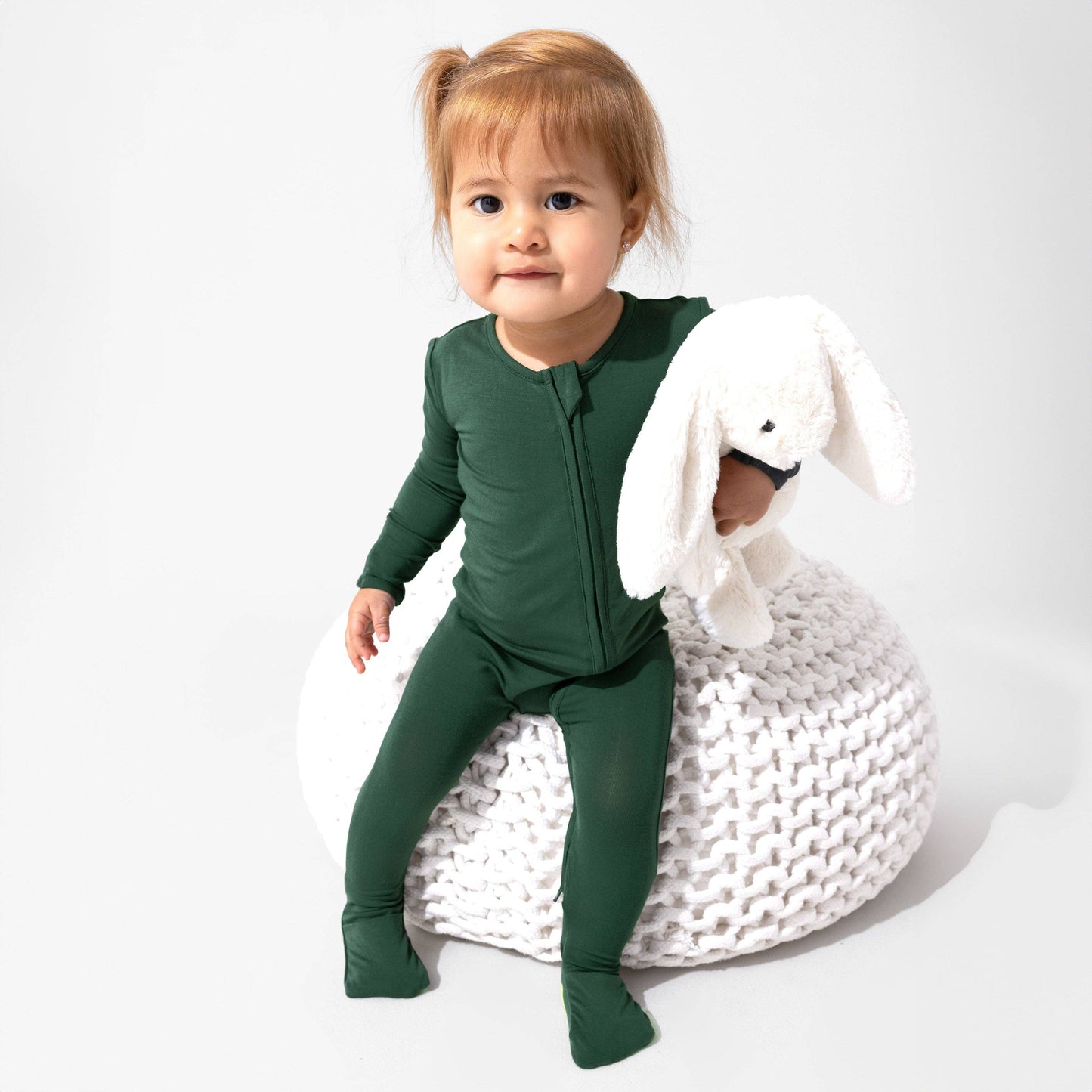 Safari Green Convertible Romper | Bellabu Bear