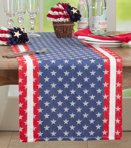 Americana Table Runner | Saro Lifestyle