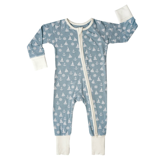 Convertible Zip Romper (Various Colors) | Emerson & Friends