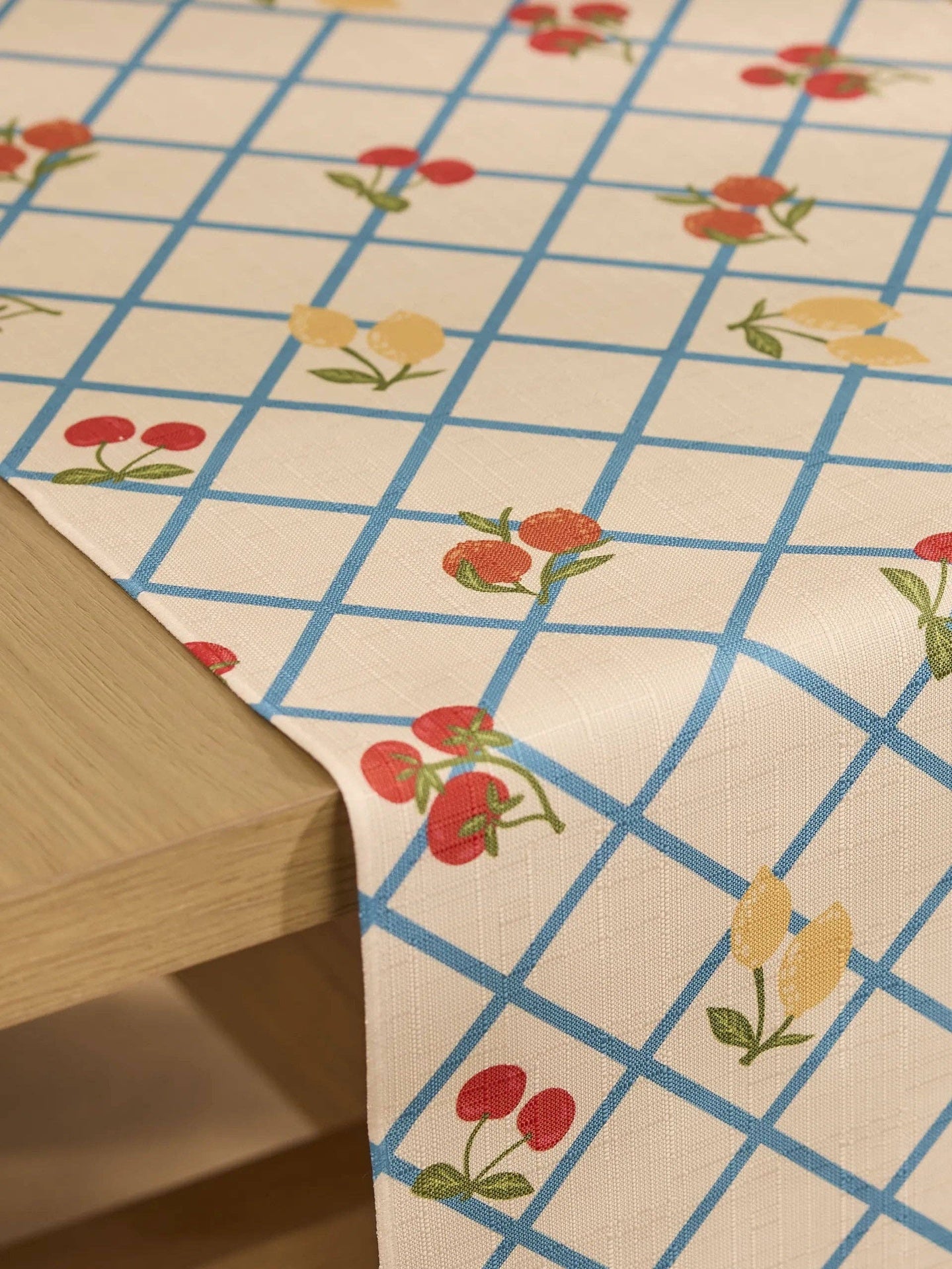 Italian Summer Grid Table Runner | Geometry