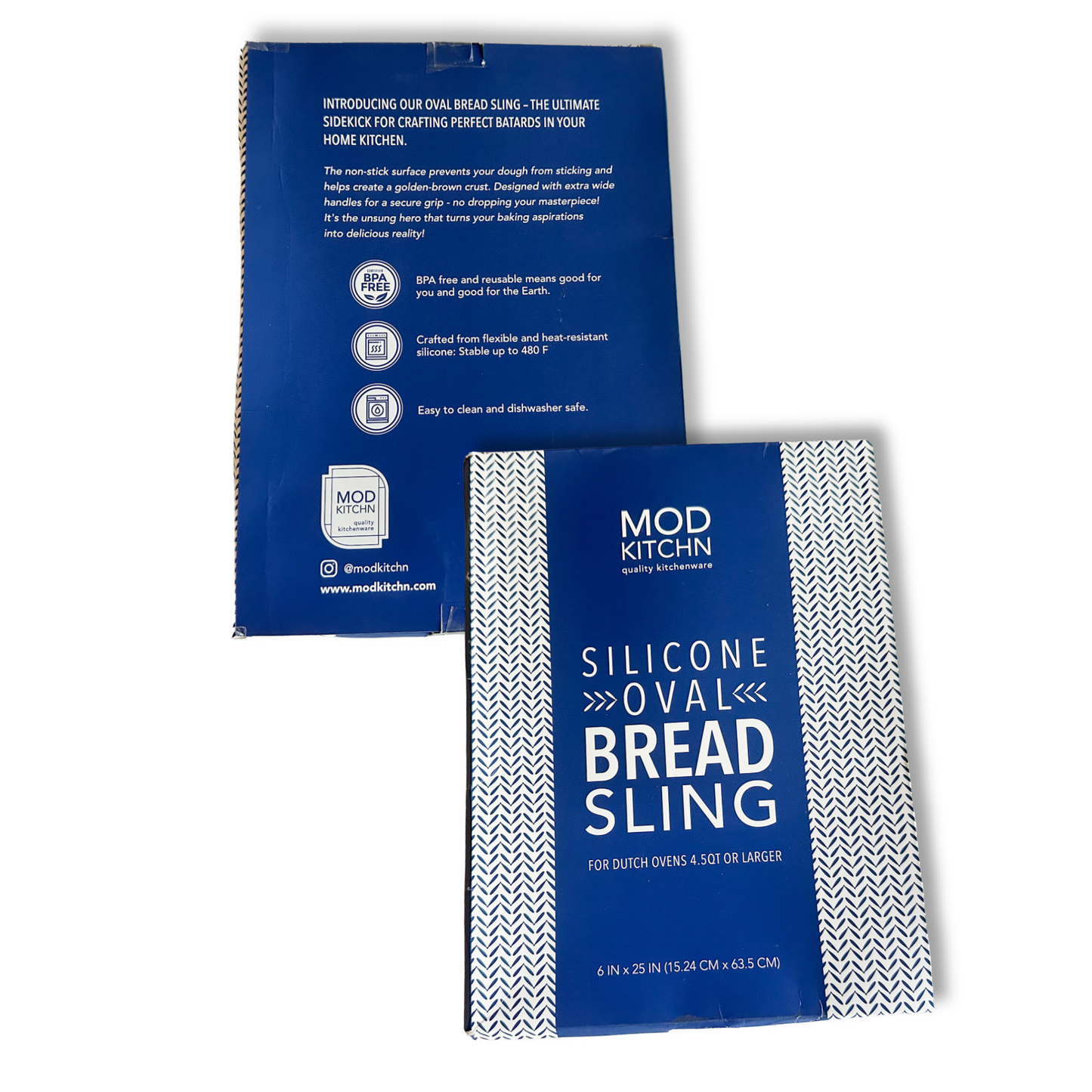 Oval Silicone Bread Slings | ModKitchn