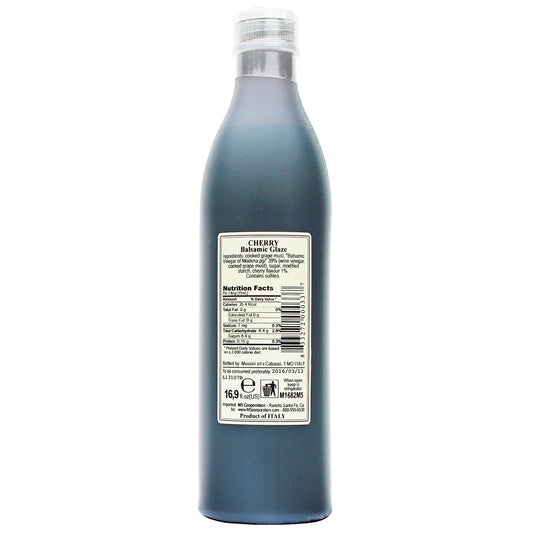 Cherry Flavored Balsamic Glaze - 16.9oz (500ml) | Mussini