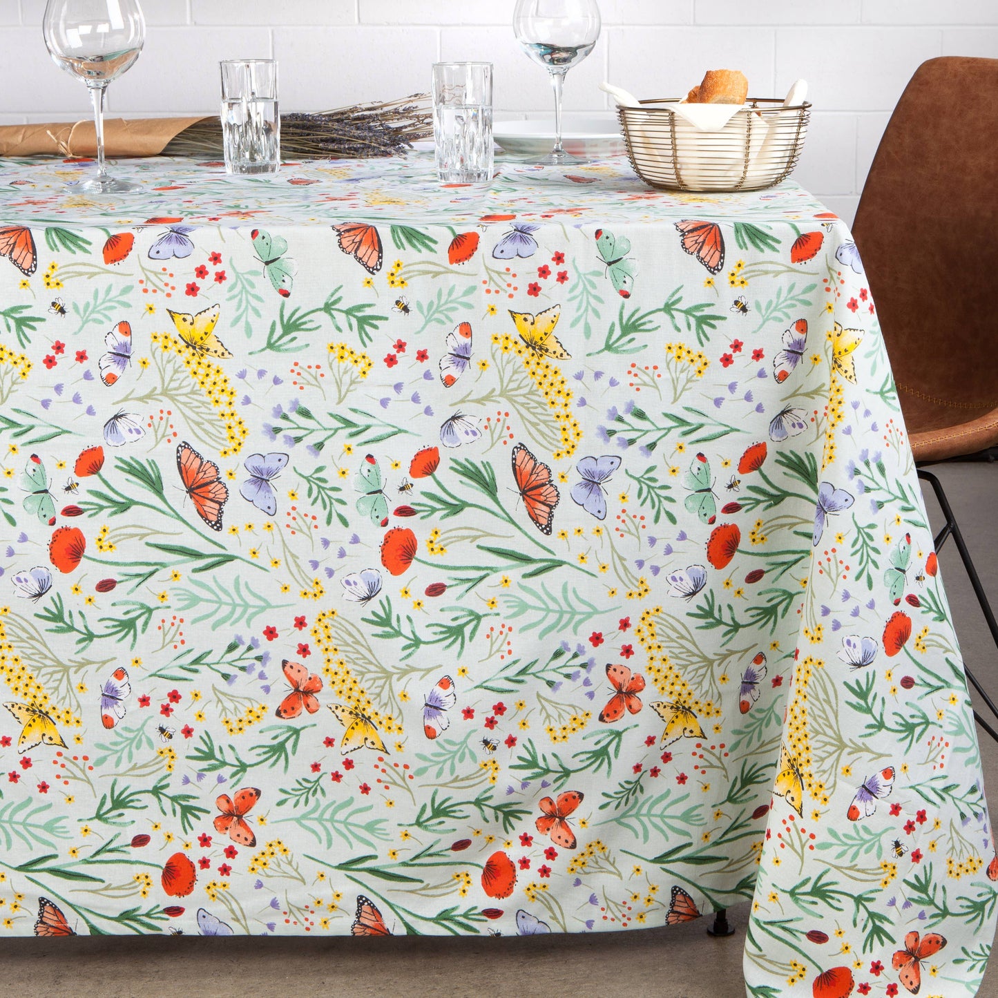 Morning Meadow Square Tablecloth | Danica