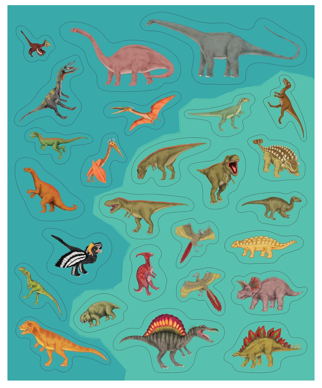 Dinosaur Facts and Activity Book with Stickers for Kids | Cottage Door Press