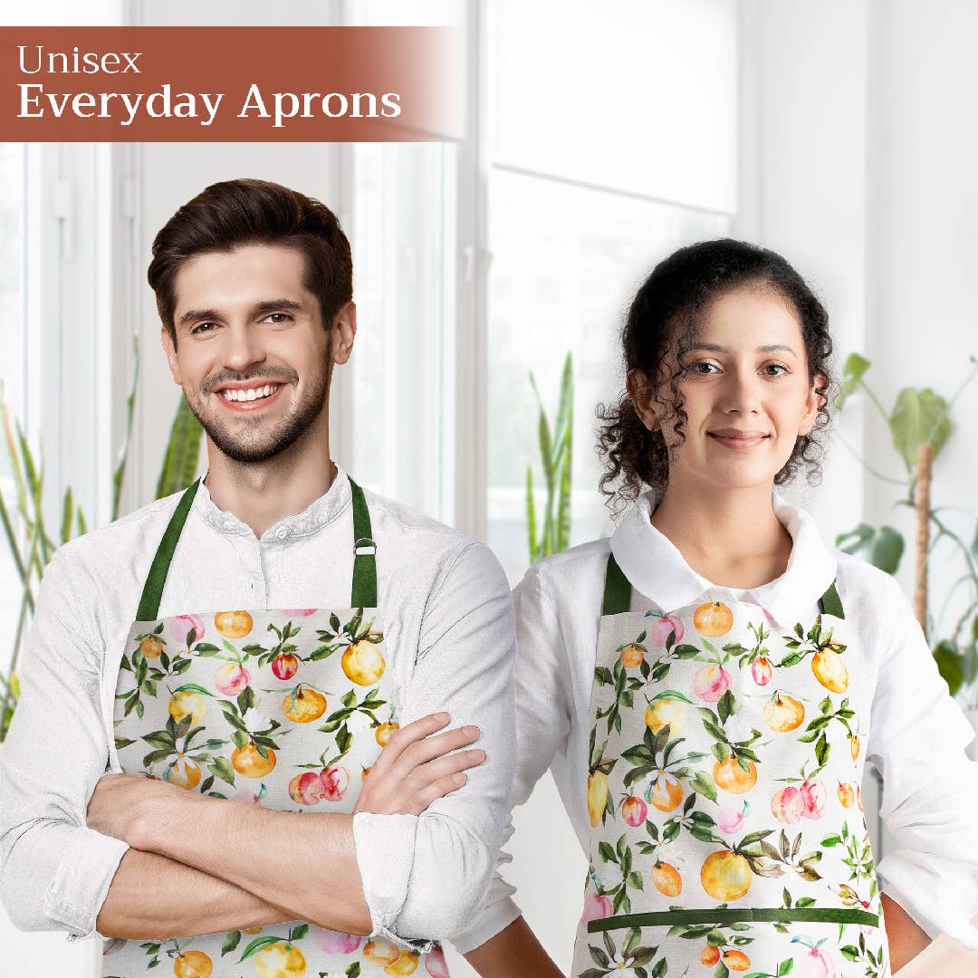 Soleil Fruite Apron | Maison d'Hermine