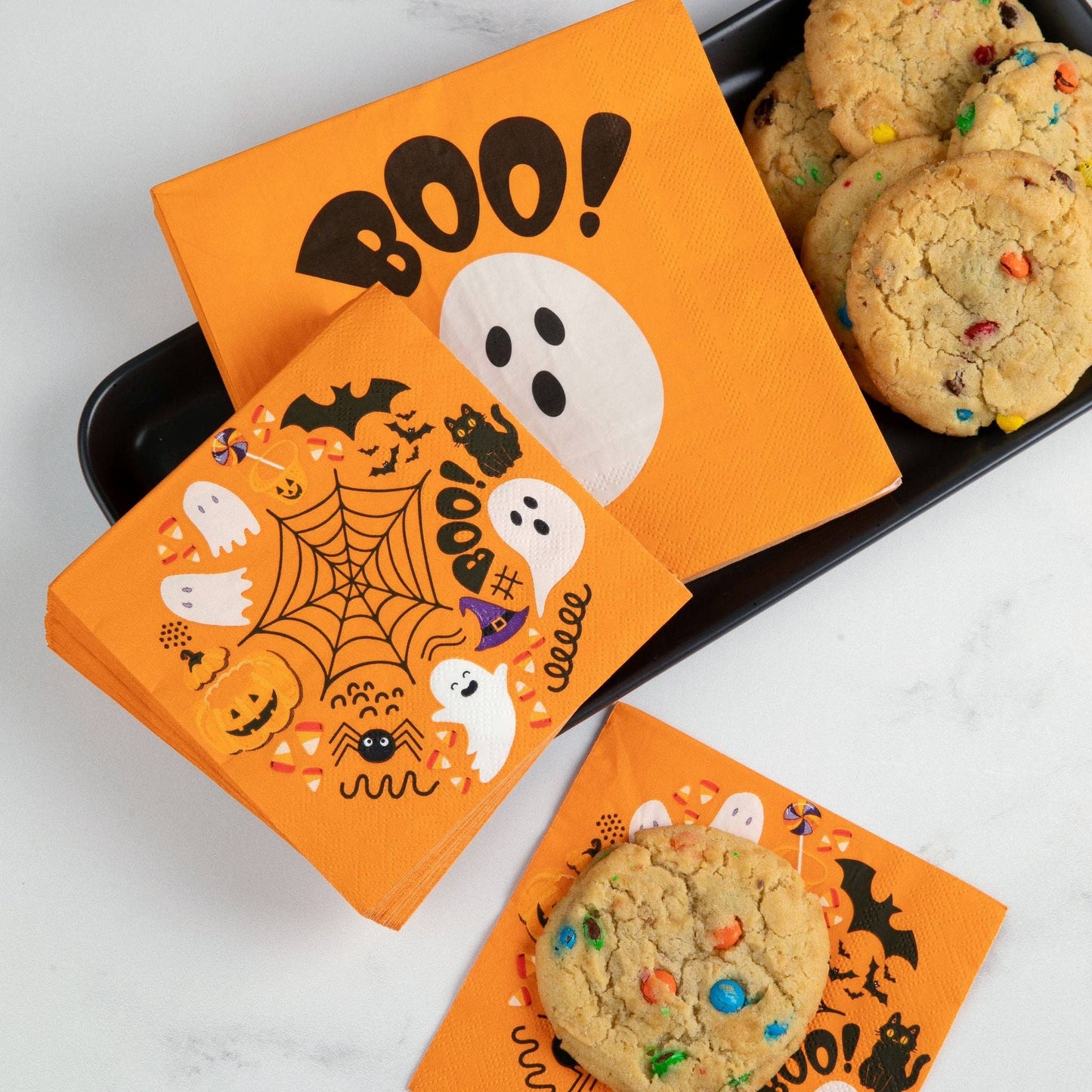 "Spooky Supper" 80 Piece Paper Plate & Napkin Set | Fabuplates