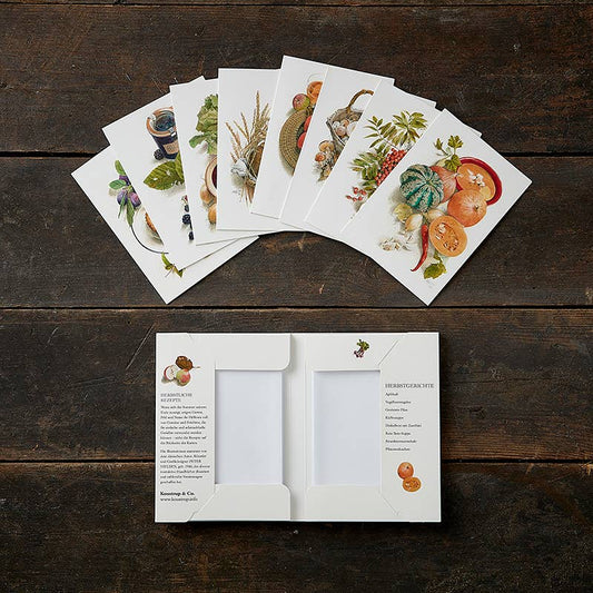 Autumn Recipes Boxed Cards | Koustrup & Co