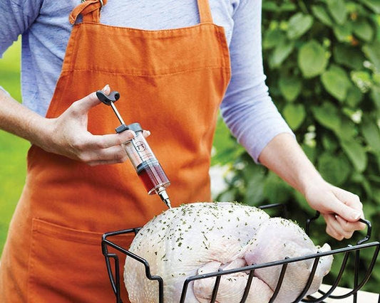 Outset Marinade Injector with Removable Injector Needle | Fox Run Brands