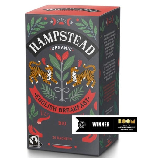 English Breakfast Tea (20 tea bags) | Hampstead Organic Tea