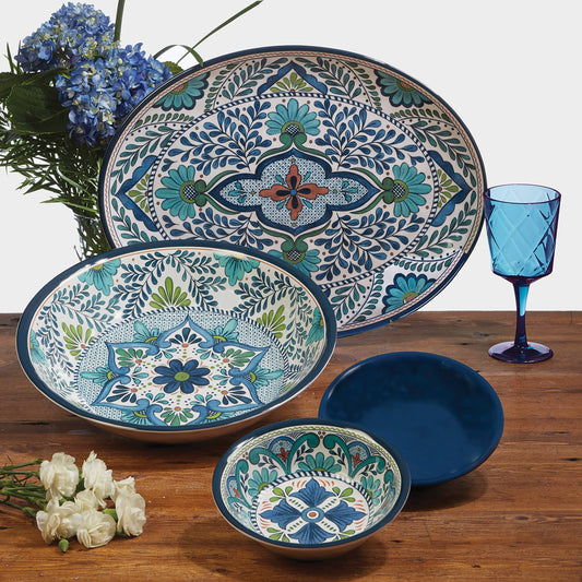 Talavera Melamine Large Serving Bowl | Certified International