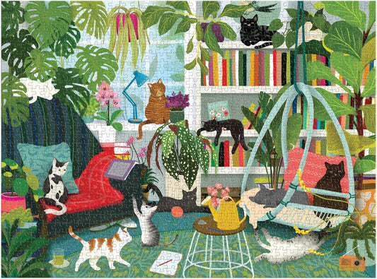 Cat Haven Puzzle (1000 Piece) | Galison